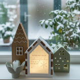 In einer Welt voller Schneeflocken bist du die Eine, die bleibt. PDF zum Ausdrucken in das Dekohaus gebaut, Winterdeko