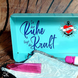 In der Ruhe liegt die Kraft Plotterdatei Plotterspruch Plotteridee Geschenkidee DIY