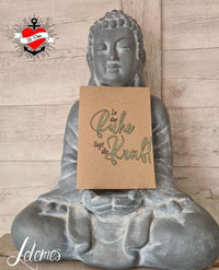 In der Ruhe liegt die Kraft Plotterdatei Plotterspruch Plotteridee Geschenkidee DIY