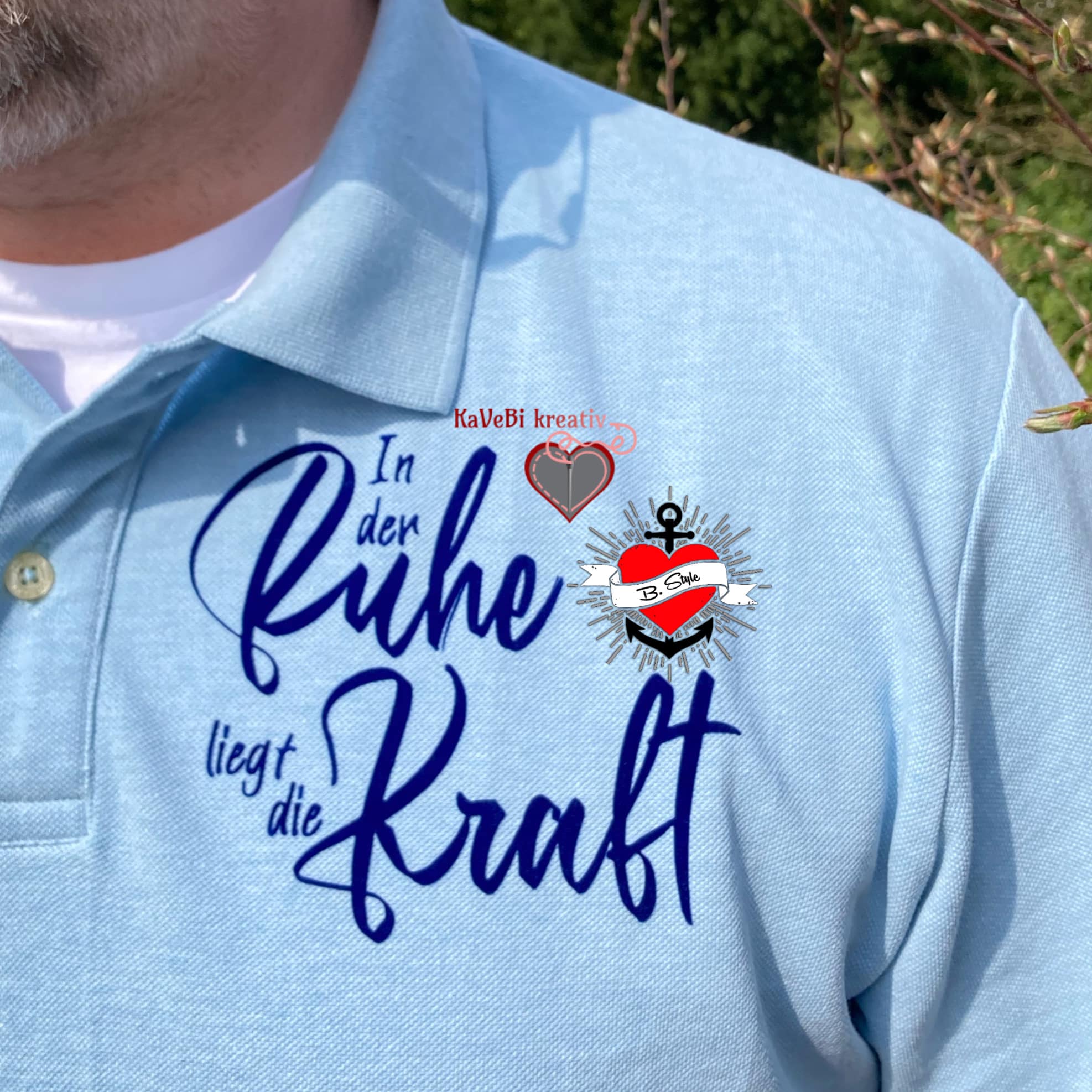 In der Ruhe liegt die Kraft Plotterdatei Plotterspruch Plotteridee Geschenkidee DIY