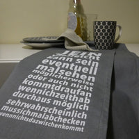 Stofftasche mit dem Spruch "JEIN - vielleicht kann sein, eventuell malsehen..." von easy-sticks, ideal für den Alltag und kreative Einkäufe.