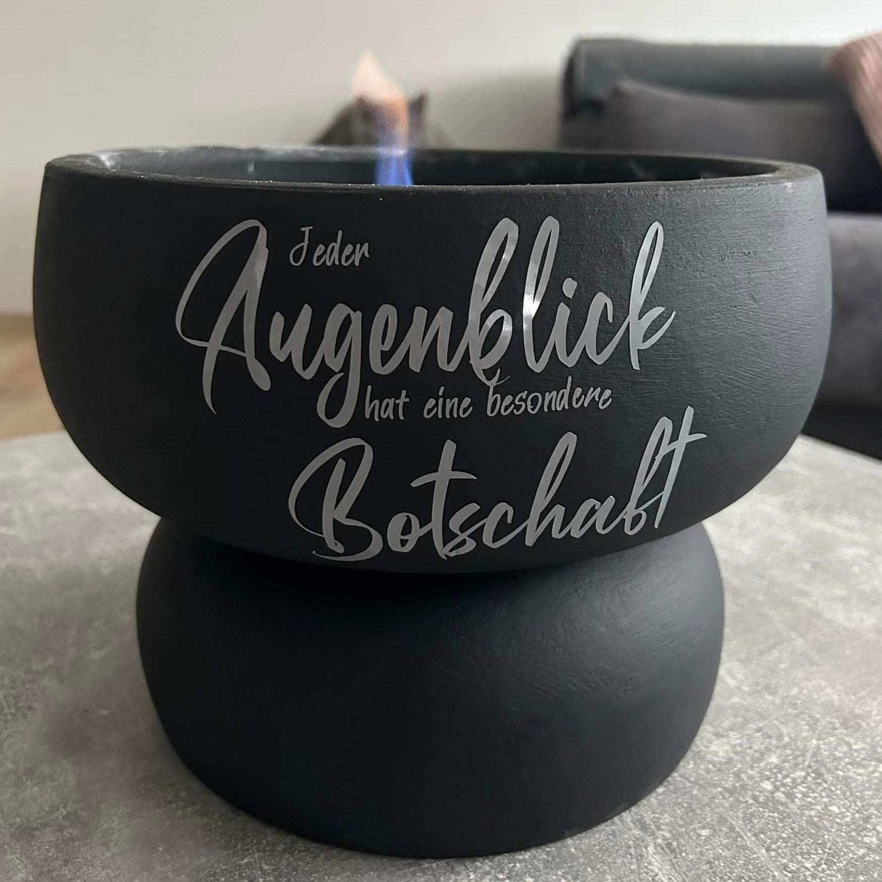 Jeder Augenblick hat eine besondere Botschaft - Plotterspruch als Plotterdatei DIY Idee motivierend