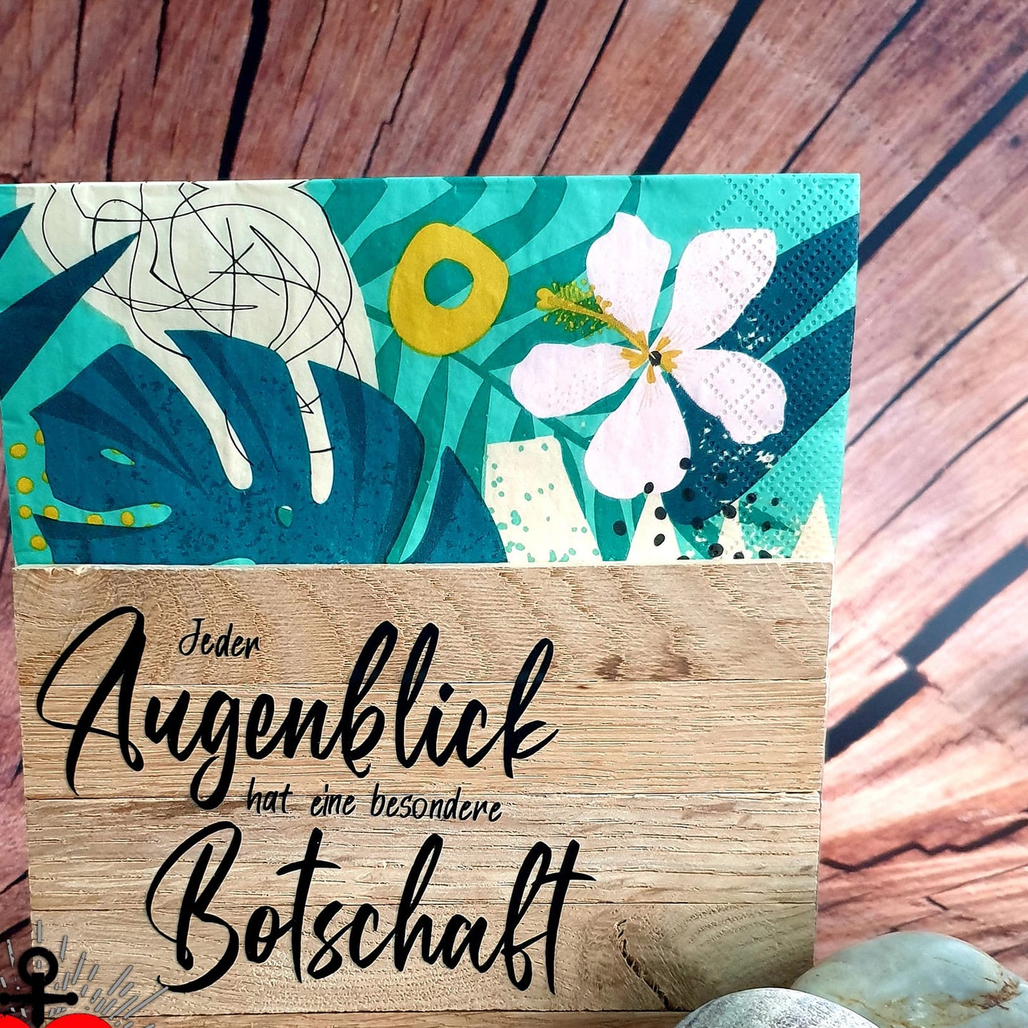 Jeder Augenblick hat eine besondere Botschaft - Plotterspruch als Plotterdatei DIY Idee Easy-sticks