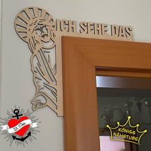 Lade das Bild in den Galerie-Viewer, Jesus, ich sehe das - Schild - Plotter und Laser Datei

