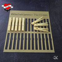 220x220 mm Jigs für Laser Wäscheklammer Vorlage Laser