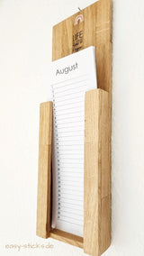 Stylischer Monatskalender für August, designt von easy-sticks, praktisch und übersichtlich, ideal für Organisation und Planung im Alltag, PDF-Kalender für gewerbliche und private Nutzung.