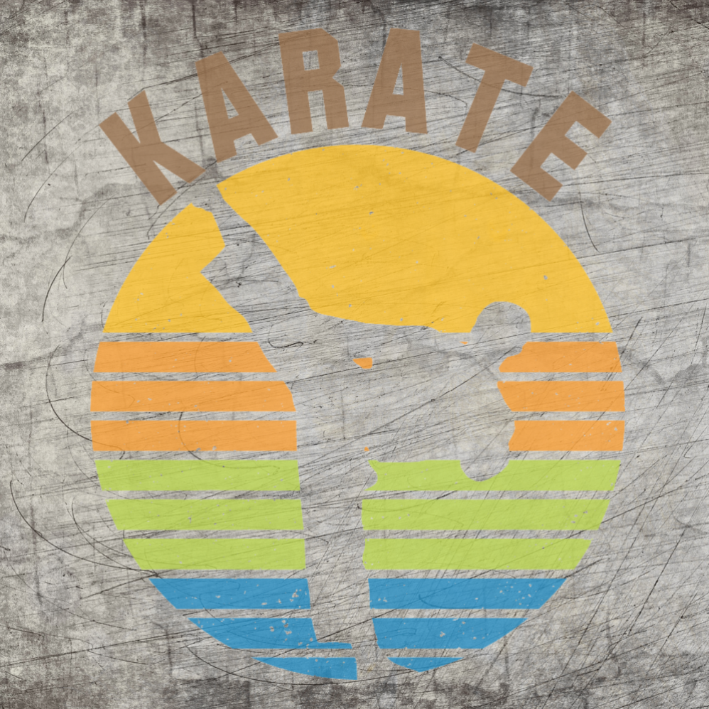 Karate Abzeichen Plotterdatei