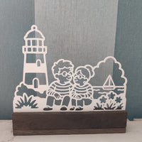 Karla und Karl im Urlaub - 3D Druckdatei (STL u. 3MF)