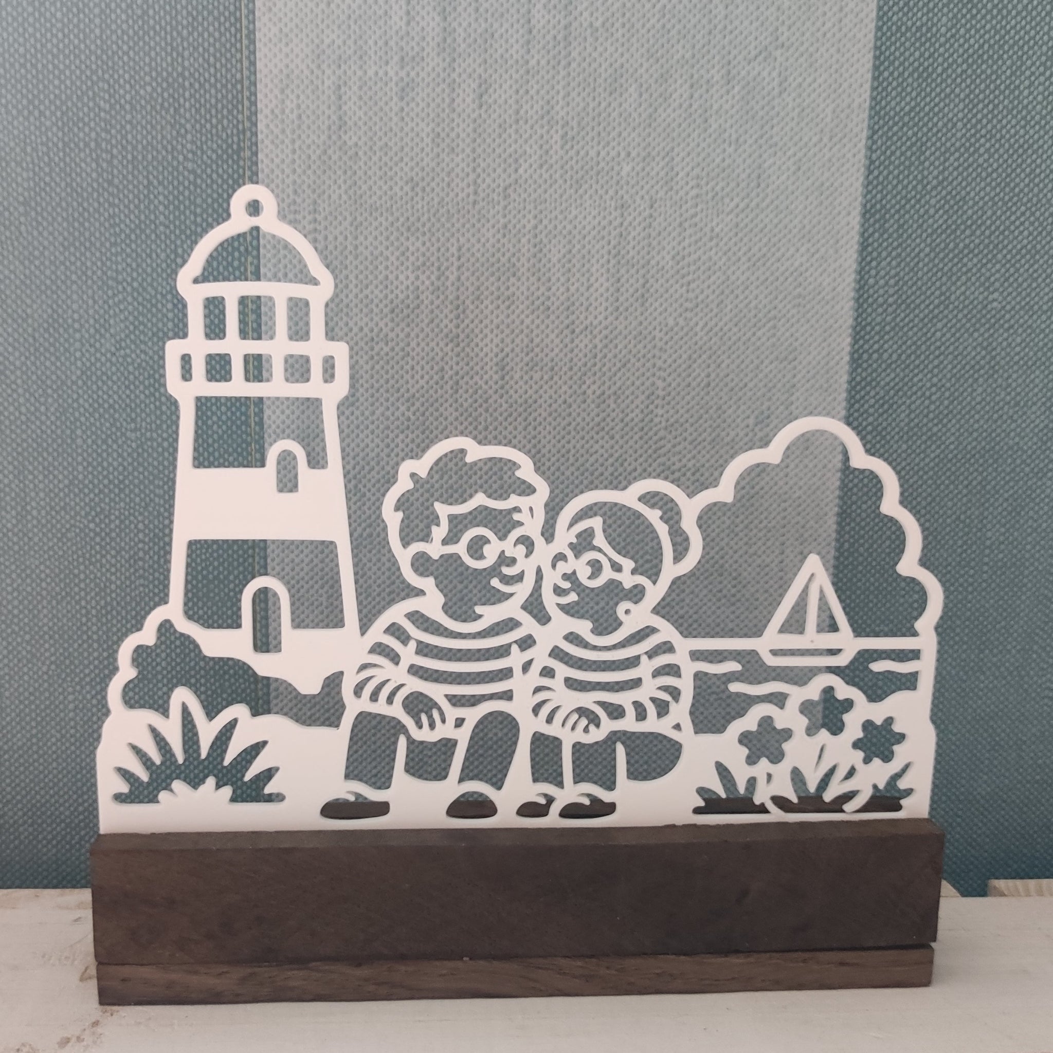 Karla und Karl im Urlaub - 3D Druckdatei (STL u. 3MF)