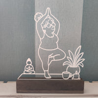 Karla macht Yoga – 3D Druckdatei (STL u. 3MF)