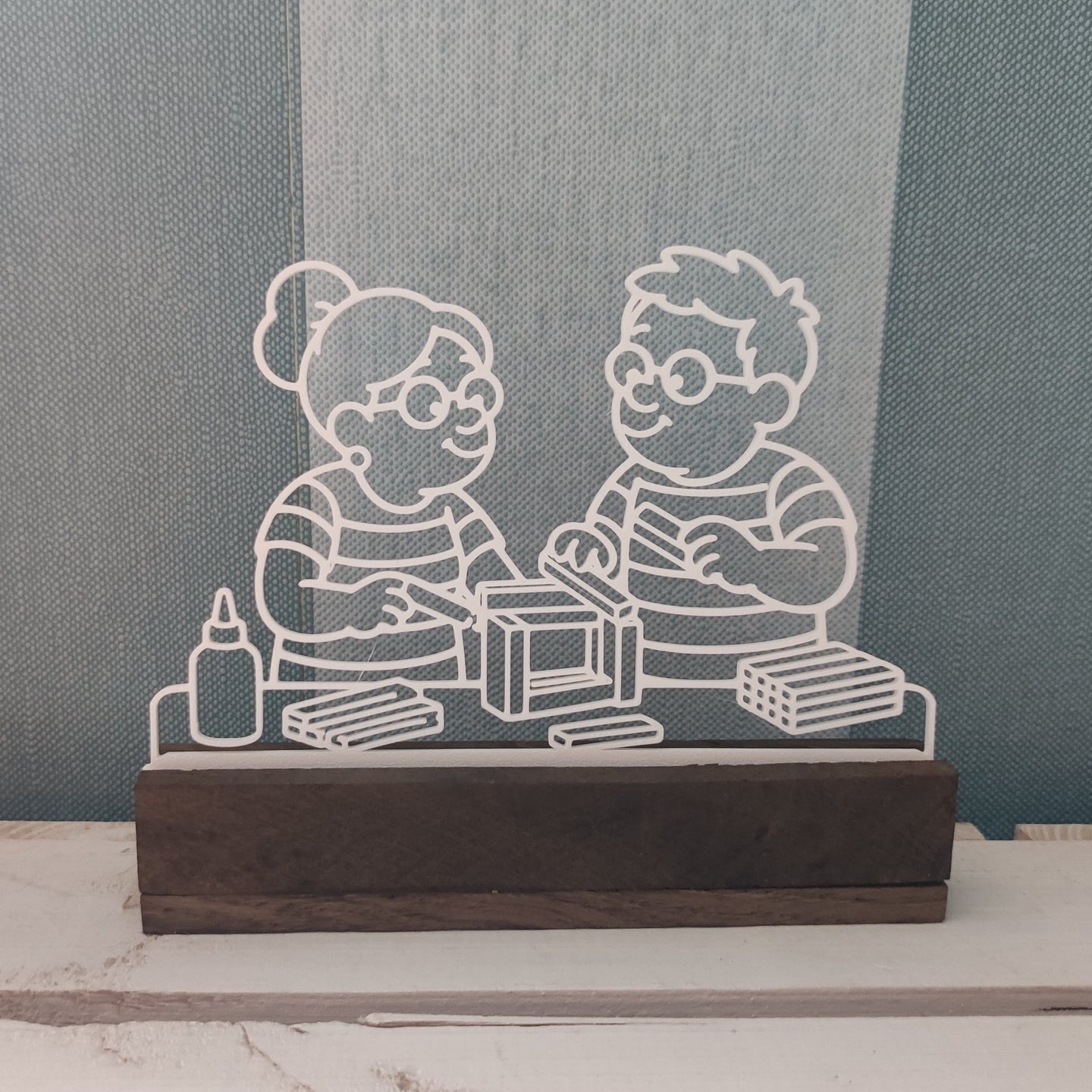 Karla und Karl basteln - 3D Druckdatei (STL u. 3MF)
