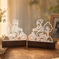 Karla und Karl fahren Fahrrad – 3D Druckdatei (STL u. 3MF)