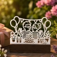 Karla und Karl feiern – 3D Druckdatei (STL u. 3MF)