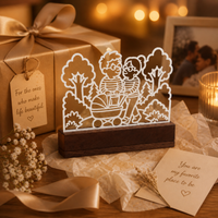 Karla und Karl mit Kinderwagen – 3D Druckdatei (STL u. 3MF)