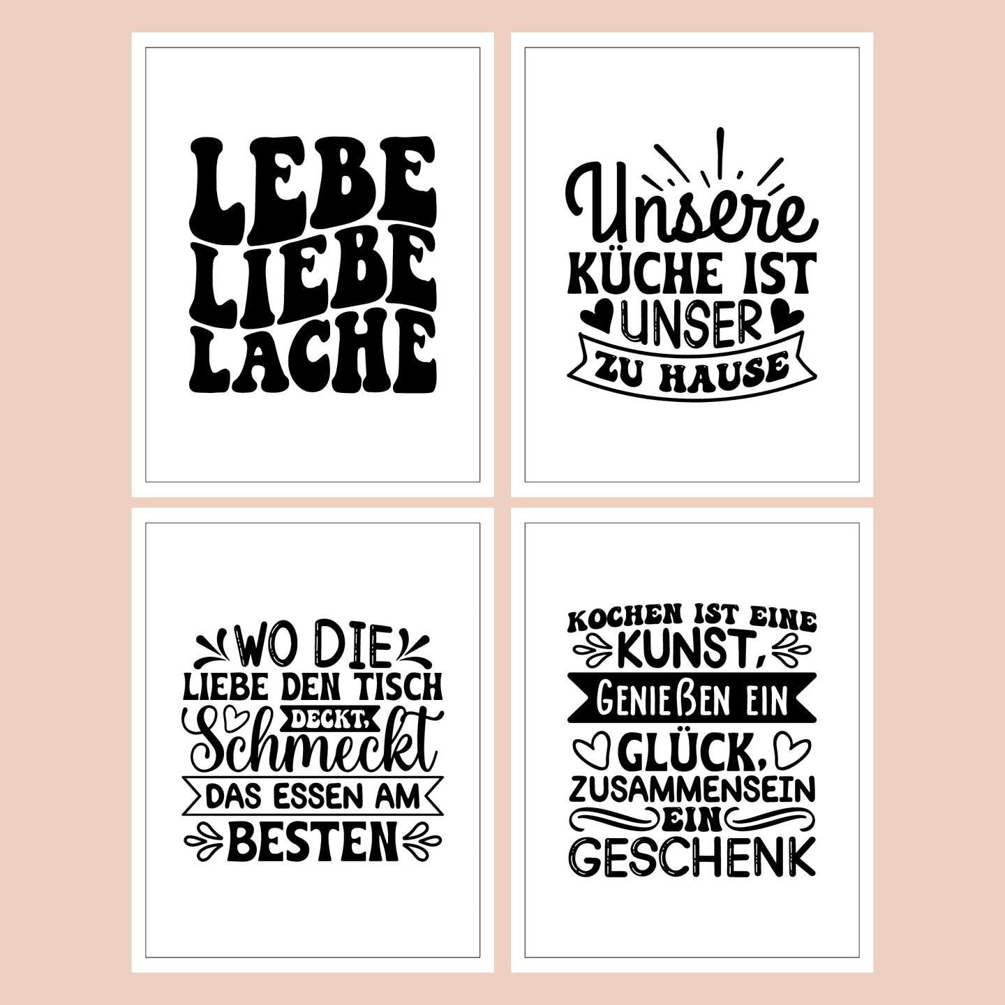 Spruch für Küche