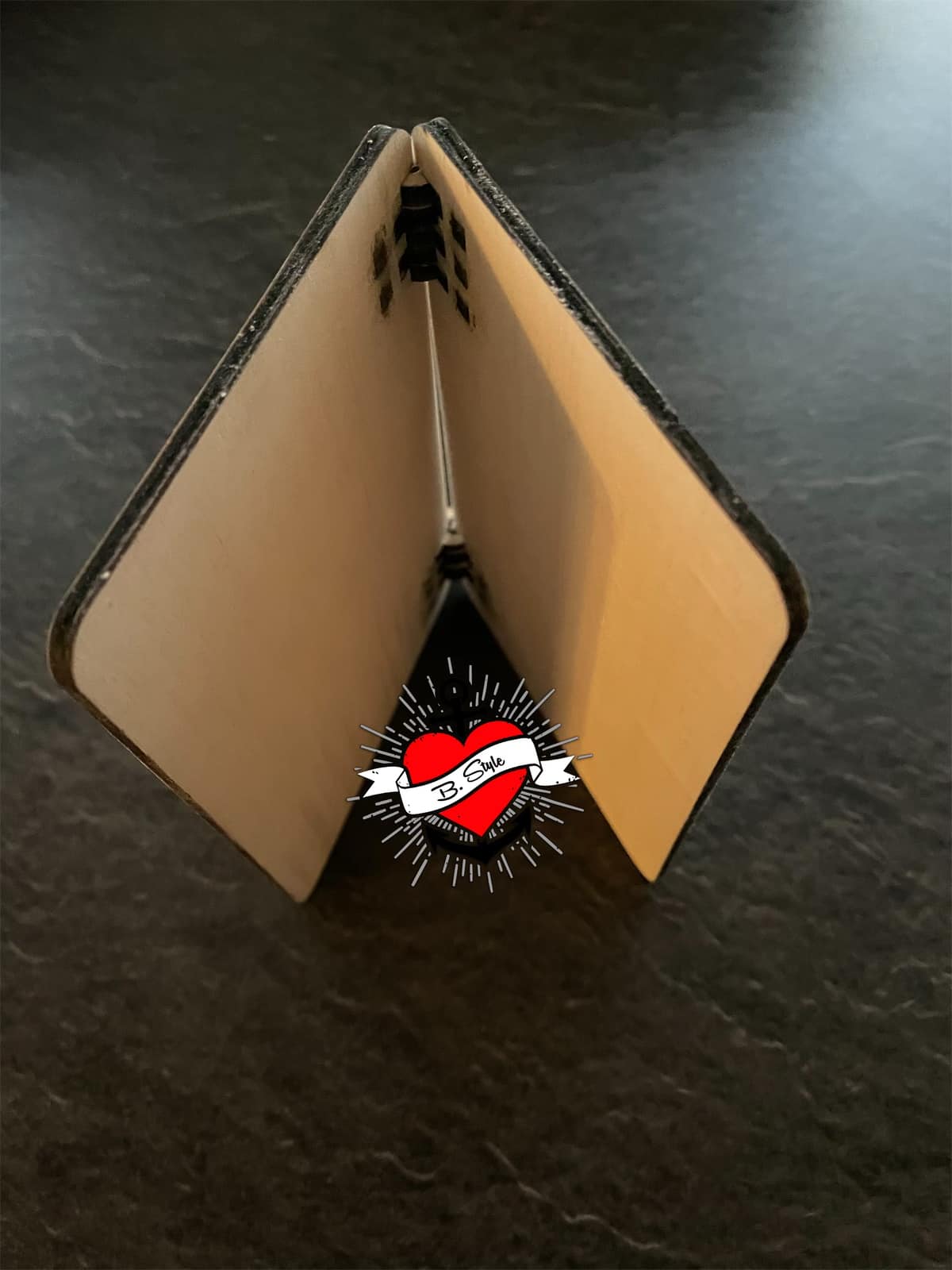 Klappkarte 3&4 mm Laserdatei zum Download Laser xtool B.Style