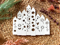 8 Easy-Sticks mit Blumen für Windlichter - Kreative Silikon Gießformen Für Individuelle Lichthäuser