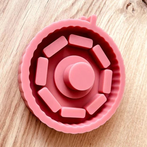 Runde Silikon Windlicht Gießform - 10 cm Durchmesser, Flexibel, Hochwertig, Made in Germany