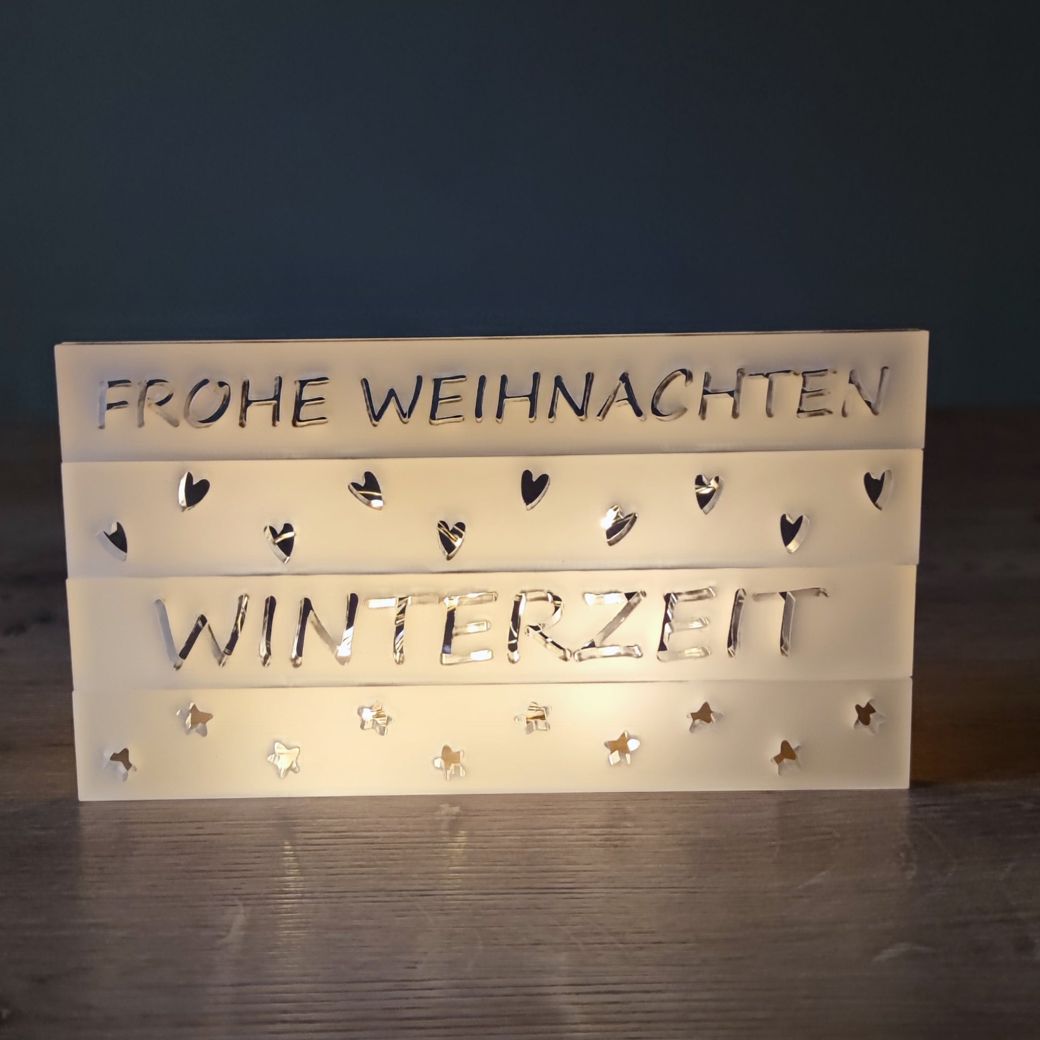 Frohe Weihnachten Acryl Klötzchen zum Basteln bastelmaterial dekomaterial