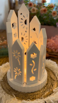 8 Easy-Sticks mit Blumen für Windlichter - Kreative Silikon Gießformen Für Individuelle Lichthäuser