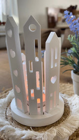 8 Herz Easy-Sticks Silikonformen - Gießform für Lichthäuser - Windlicht