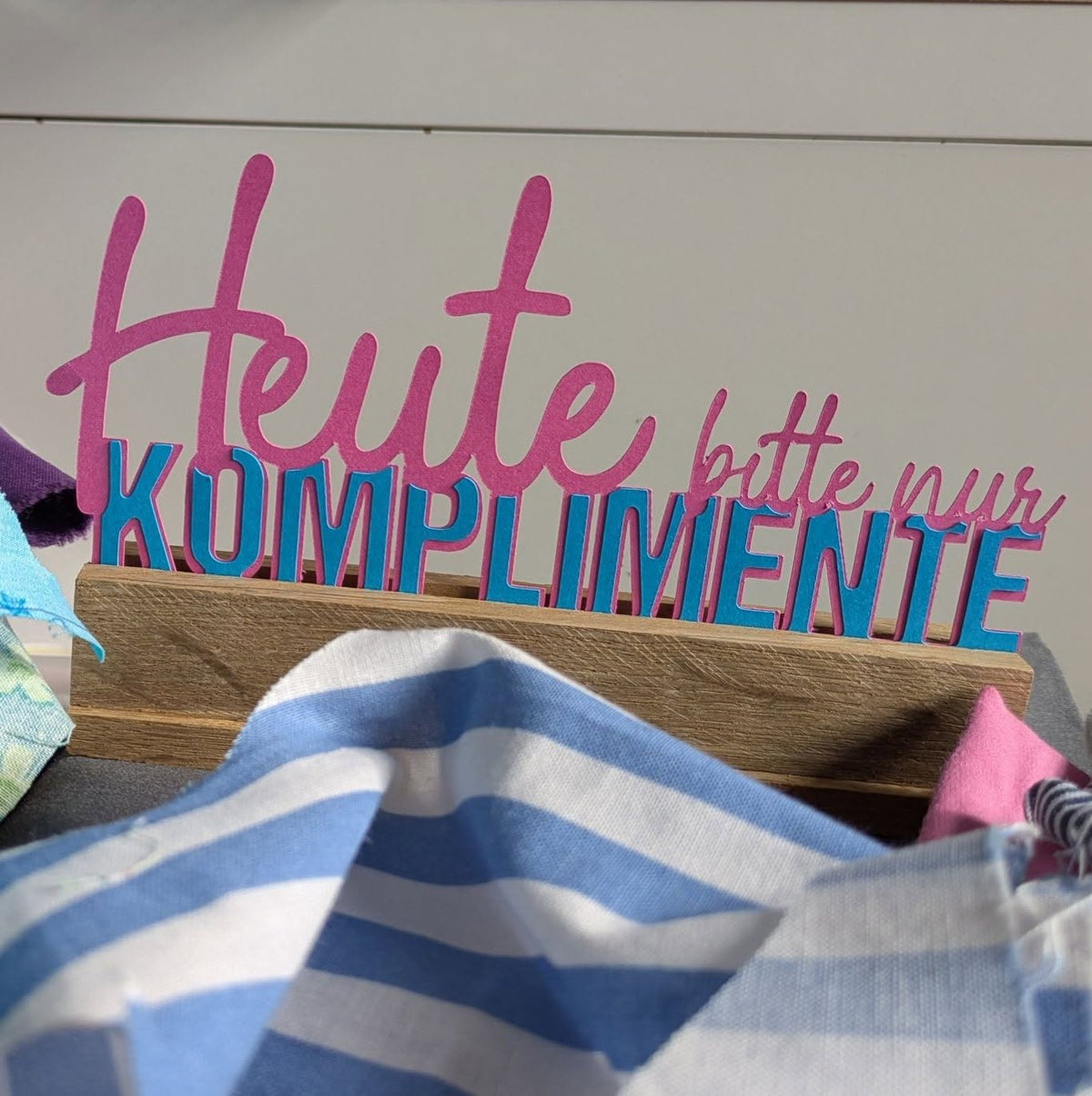 Heute bitte nur Komplimente - Digitale Dateien für 3D-Druck und Plotter