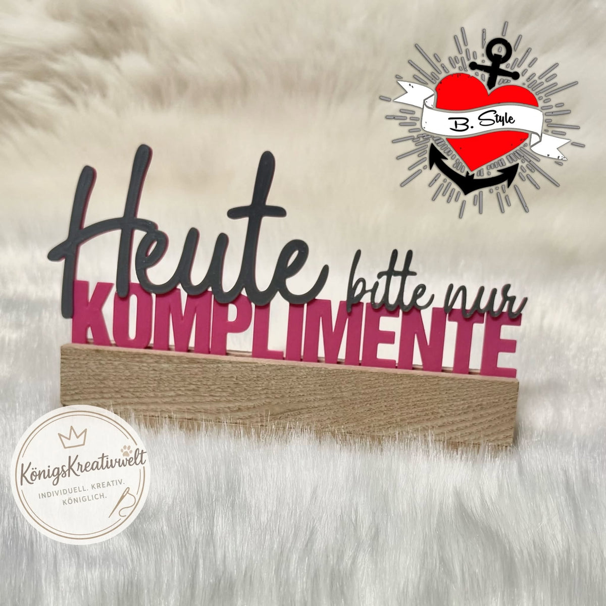 Heute bitte nur Komplimente - Digitale Dateien für 3D-Druck und Plotter