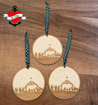 Krippe Weihnachtskrippe maria Josef jesus Plotterdatei Plotter DIY 