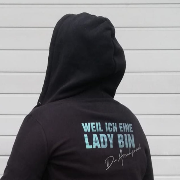 Vielseitigkeit der Weil ich eine Lady - Du Arschgesicht Plotterdatei für DIY Projekte, um kreative Bastelprojekte zum Leben zu erwecken.