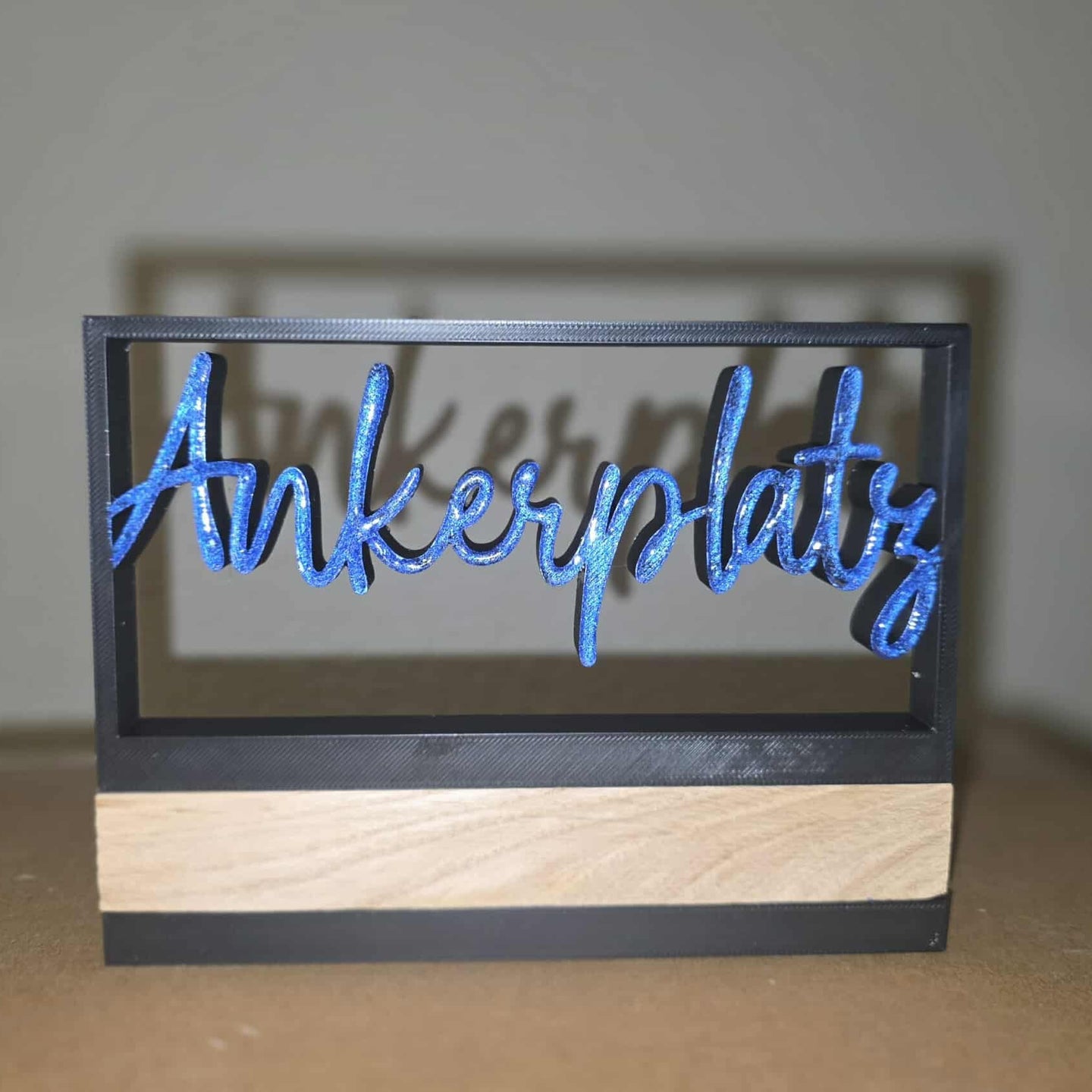 Laser, Plotter, 3D - Ankerplatz im Rahmen