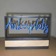 Laser, Plotter, 3D - Ankerplatz im Rahmen