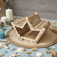 Laserdatei - Schiff Seiten SVG, DXF und XCS