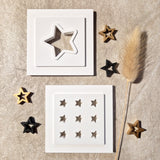 Silikonform - 2 Sternen Laternen Seiten Mini