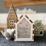 Laternen Haus - PDF - Jede Schneeflocke ist ein Wunder