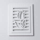 Silikonform Tulpe für Laternen – Seitenteil Gießform