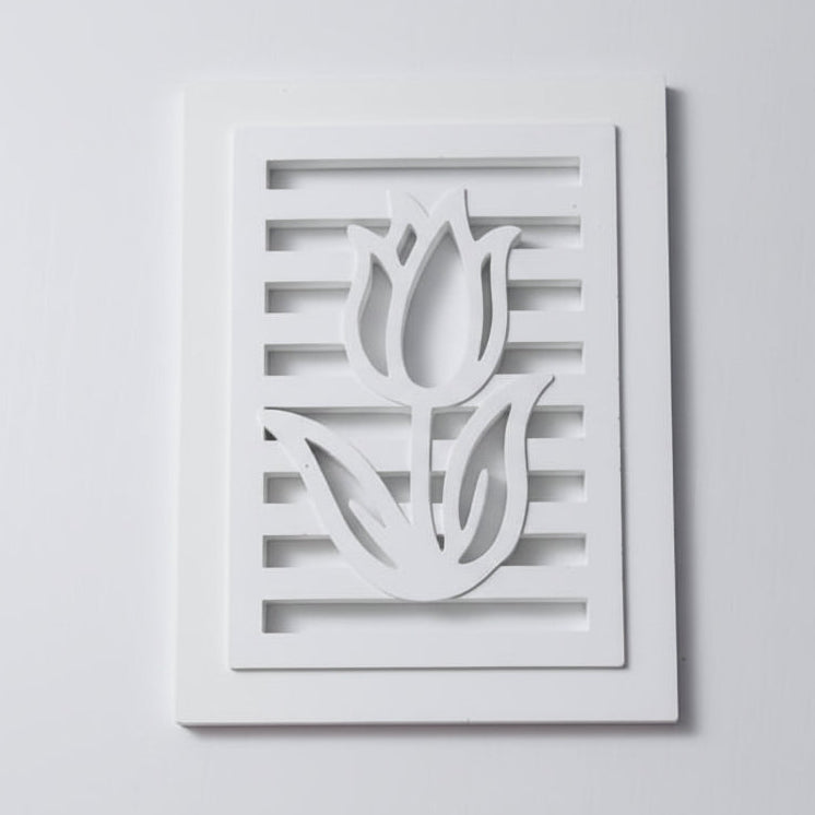 Silikonform Tulpe für Laternen – Seitenteil Gießform