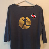 Laufen Abzeichen Schild Plotter  Laufabzeichen T-Shirt plotten