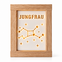 Silikonform - Jungfrau Laternen Seitenteil