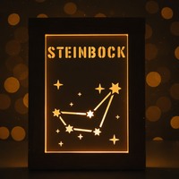 Silikonform - Steinbock Laternen Seitenteil