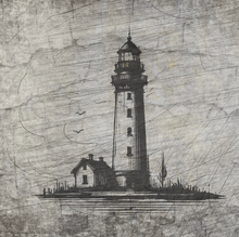 Lade das Bild in den Galerie-Viewer, Leuchtturm - Plotterdatei Easy-Sticks
