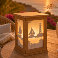 3D-Druckdatei – Urlaub Laterne Seitenteil (STL u. 3MF)