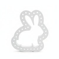 Licht Hase Silikonform Osterdeko handmade