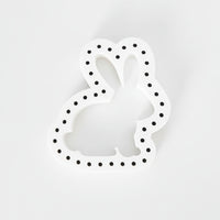 Licht Hase Silikonform Osterdeko handmade