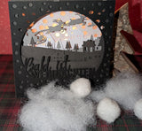 Plotter- / Laserdatei - Weihnachts-Lichtbox Karte