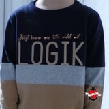 Jetzt komm mir bitte nicht mit Logik - Plotterspruch als Plotterdatei Plotteridee Logisch