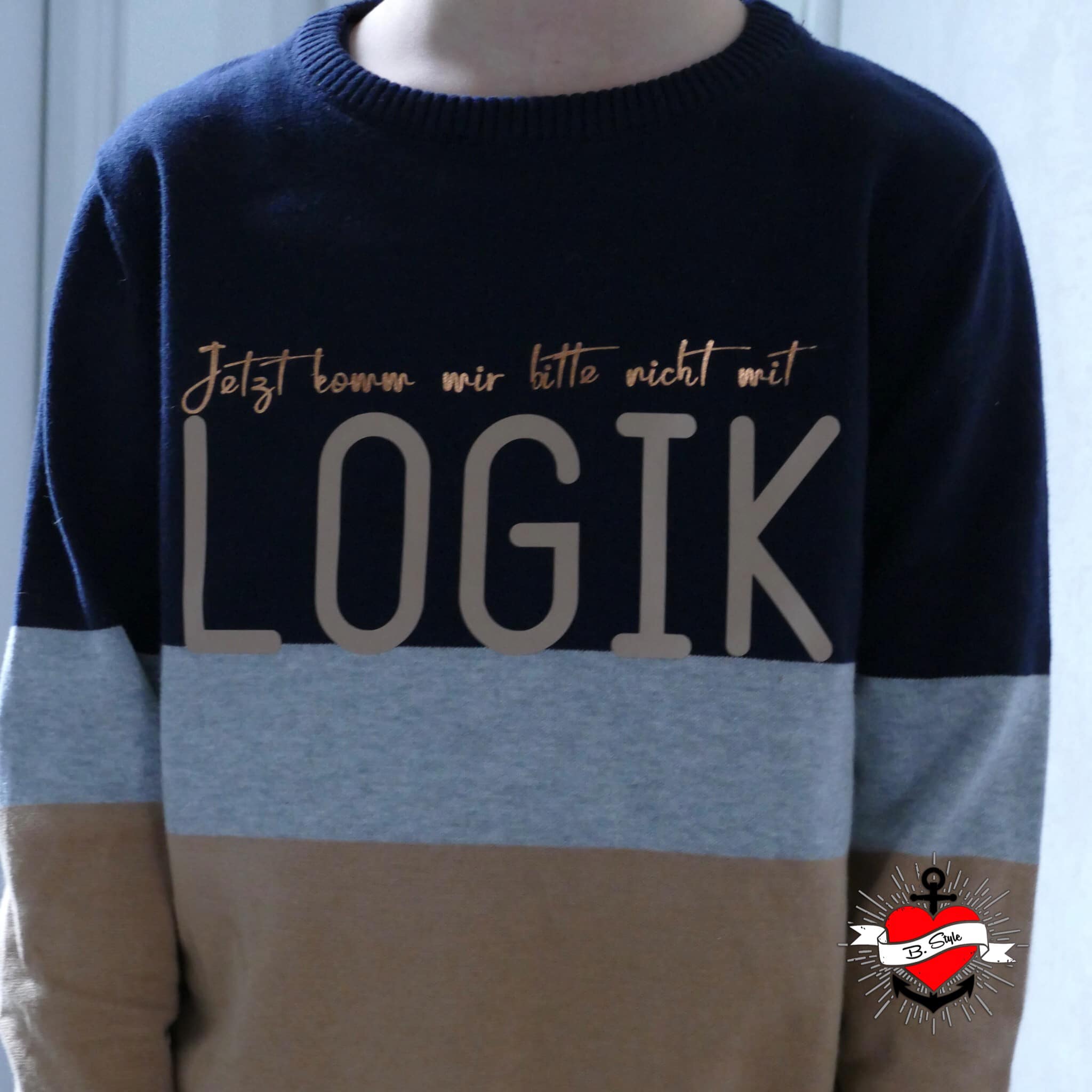 Jetzt komm mir bitte nicht mit Logik - Plotterspruch als Plotterdatei Plotteridee Logisch