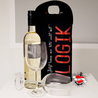 Jetzt komm mir bitte nicht mit Logik - Plotterspruch als Plotterdatei Plotteridee Logisch