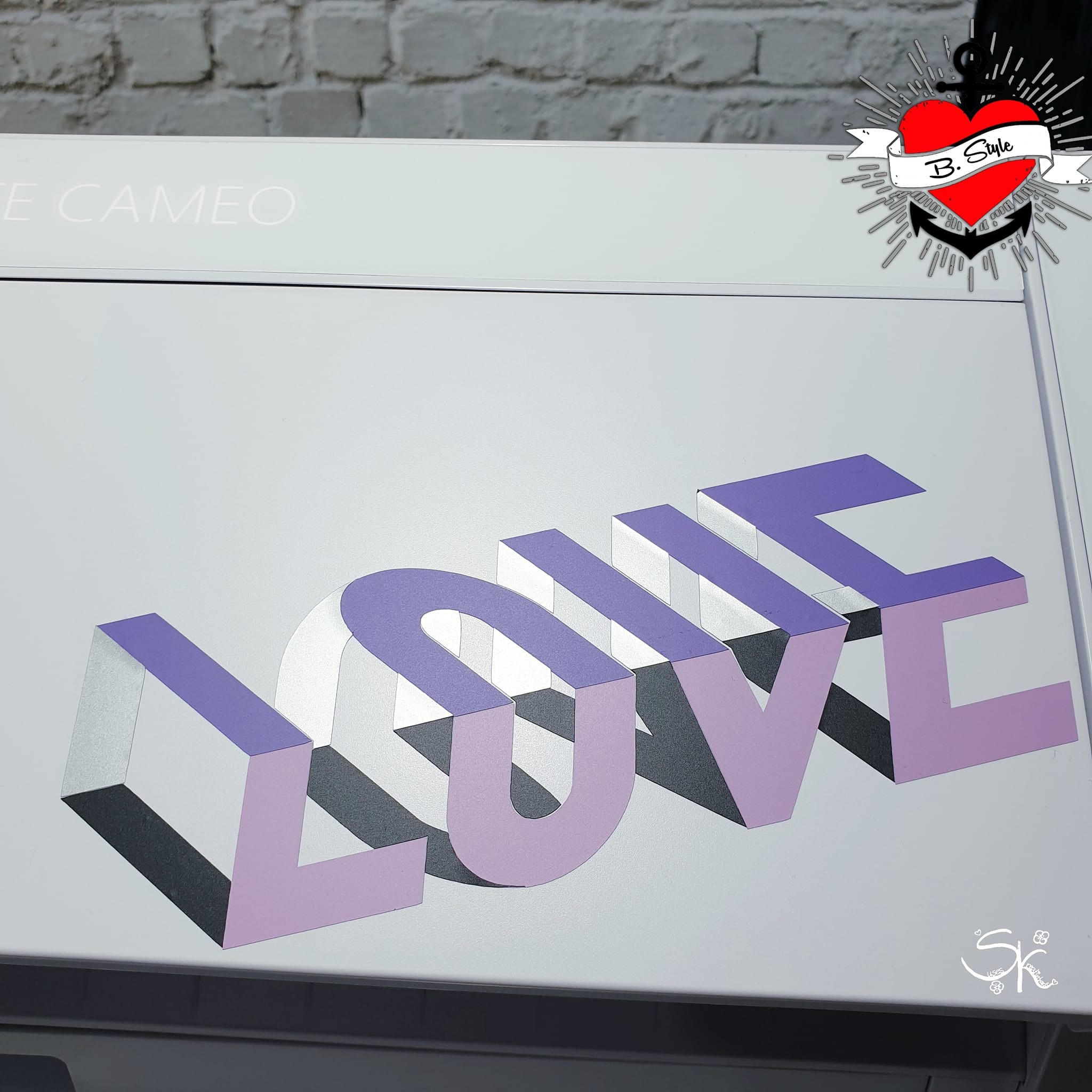 LOVE Love Geo Geometrie Plotter Plotteridee Plotterdatei