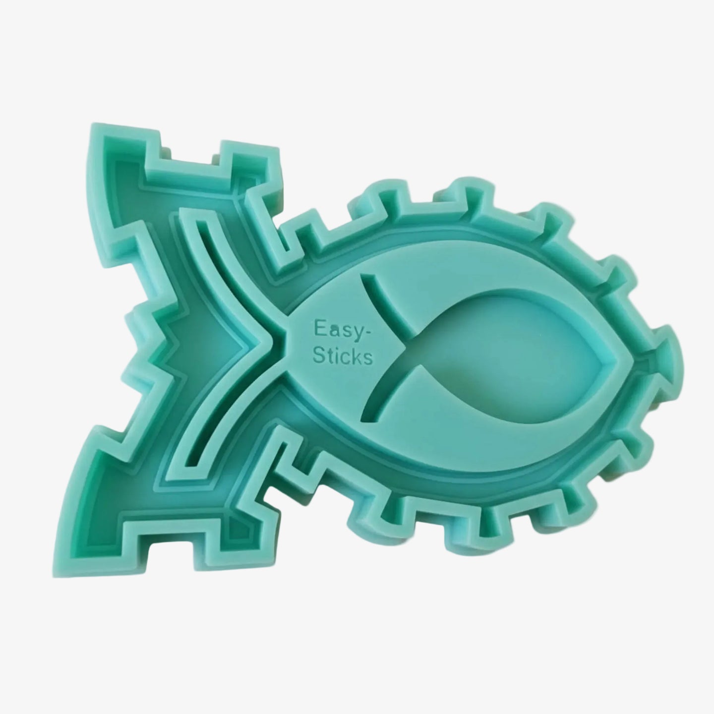 Fische Silikonform für kreative Projekte mit Easy-Sticks, vielseitige Gießform in Fisch-Design.