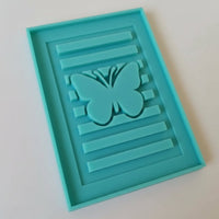 MF 120 Schmetterling Silikonform Laterne Sommer Gießform Klötzchen Laternen